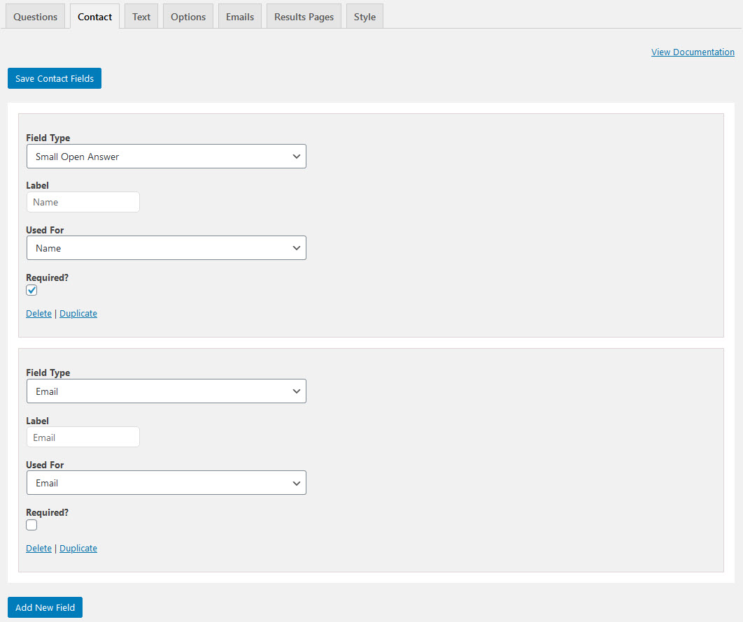 Create a Survey in WordPress - Collecting user details- QSM Plugin
